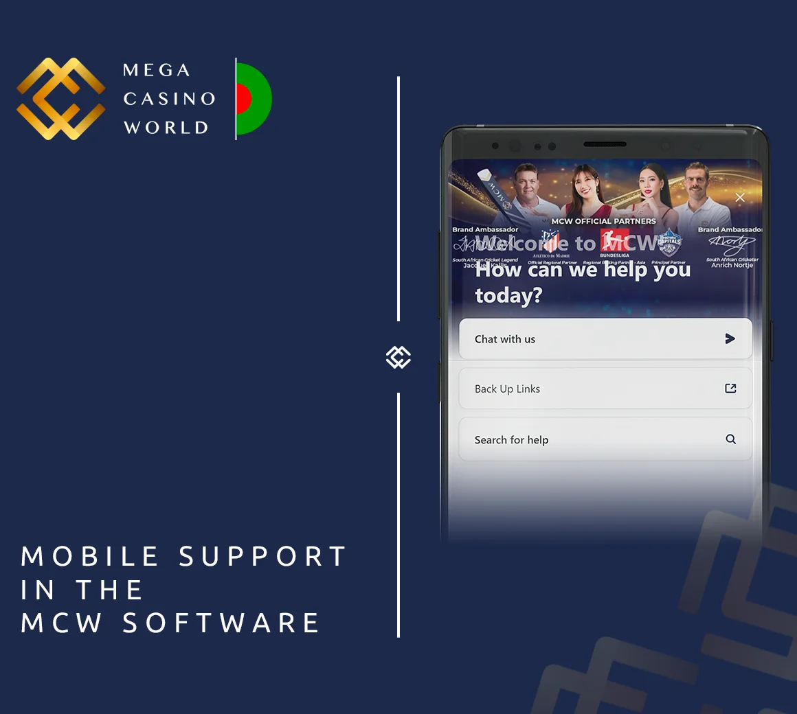 MCW Casino Mobile Support