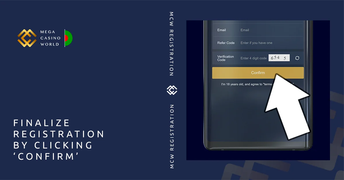 Finalize your MCW registration by clicking 'Submit' Button